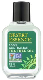 DESERT ESSENCE: 100% Australian Tea Tree Oil, 1 oz