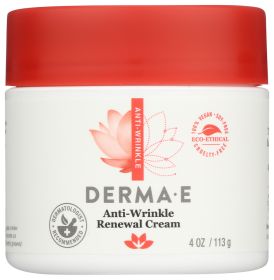 DERMA E: Anti-Wrinkle Vitamin A Retinyl Palmitate Creme, 4 oz
