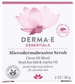 DERMA E: Microdermabrasion Scrub with Dead Sea Salt, 2 oz