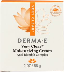 DERMA E: Very Clear Moisturizer Anti-Blemish Complex, 2 oz