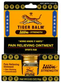 TIGER BALM: Ultra Strength Pain Relieving Ointment, 0.63 oz