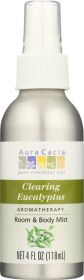 AURA CACIA: Eucalyptus Harvest Aromatherapy Mist, 4 Oz