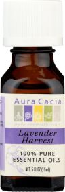 AURA CACIA: 100% Pure Essential Oil Lavender Harvest, 0.5 oz