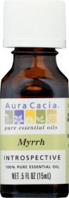 AURA CACIA: 100% Pure Essential Oil Myrrh, 0.5 Oz