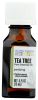 AURA CACIA: 100% Pure Essential Oil Tea Tree, 0.5 Oz