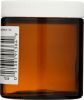 AURA CACIA: Amber Wide Mouth Jar with Writable Label, 4 oz