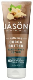 JASON: Hand & Body Lotion Softening Cocoa Butter, 8 oz