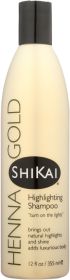 SHIKAI: Henna Gold Highlighting Shampoo ,12 Oz