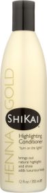 SHIKAI: Henna Gold Highlighting Conditioner, 12 Oz
