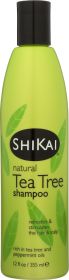 SHIKAI: Natural Tea Tree Shampoo, 12 Oz