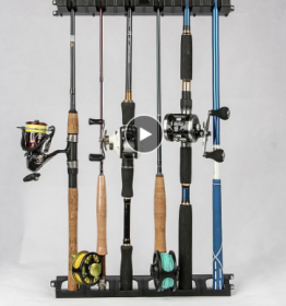 Luya rod fishing rod display stand