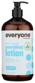 EVERYONE: Nourishing Unscented Lotion, 32 oz