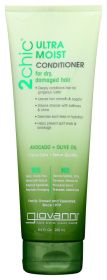 GIOVANNI COSMETICS: 2chic Ultra-Moist Conditioner Avocado & Olive Oil, 8.5 oz