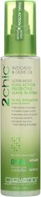 GIOVANNI COSMETICS: 2chic Ultra-Moist Dual Action Protective Leave-In Spray Avocado & Olive Oil, 4 oz