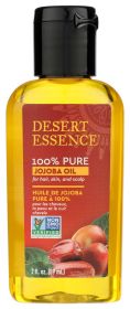 DESERT ESSENCE: 100% Pure Jojoba Oil, 2 oz