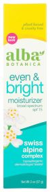 ALBA BOTANICA: Even Advanced Moisturizer SPF 15 Sea Moss, 2 oz