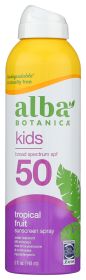 ALBA BOTANICA: Kids Spray Sunscreen Spf 50, 6 oz