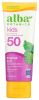 ALBA BOTANICA: Natural Very Emollient Sunscreen Kids SPF 45, 4 oz