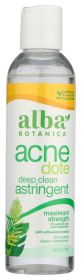ALBA BOTANICA: Natural Acne Dote Deep Clean Astringent Oil-Free, 6 oz
