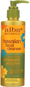 ALBA BOTANICA: Hawaiian Facial Cleanser Pineapple Enzyme, 8 oz