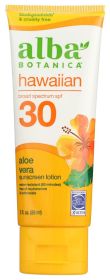 ALBA BOTANICA: Natural Hawaiian Sunscreen SPF 30, 4 oz