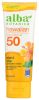 ALBA BOTANICA: Hawaiian Natural Sunblock Green Tea 45 SPF, 4 Oz