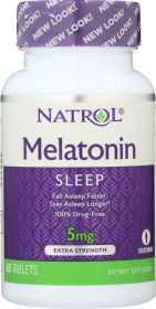 NATROL: Melatonin 5 mg, 60 Tablets