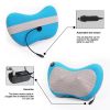 OSITO Electric Lumbar Neck Back Massage Pillow Massager Kneading Cushion Heat