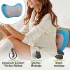 OSITO Electric Lumbar Neck Back Massage Pillow Massager Kneading Cushion Heat