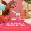 OLLY Ultra Strength Prenatal Multivitamin Softgels, Folic Acid + DHA, 60 Count