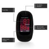 FDA FingerTip pulse oximeter LED heart rate,blood oxygen meter,O2 sensor