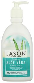 JASON: Hand Soap Soothing Aloe Vera, 16 oz