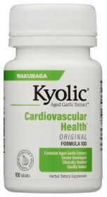 KYOLIC: Aged Garlic Extract Cardiovascular Formula 100, 100 Tablets