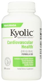 KYOLIC: Aged Garlic Extract Cardiovascular Original Formula 100, 200 Capsules