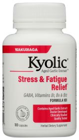 KYOLIC: Aged Garlic Extract Stress and Fatigue Relief Formula 101, 100 Capsules