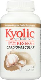 KYOLIC: Aged Garlic Extract Cardiovascular Reserve, 120 Capsules