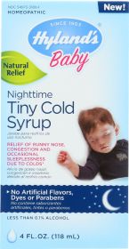 HYLAND'S: Baby Nighttime Tiny Cold Syrup, 4 oz