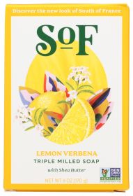 SOUTH OF FRANCE: Lemon Verbena Triple Milled Soap, 6 oz
