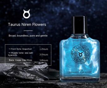 Perfume Long-lasting Light Perfume 12 Constellation Perfume Men And Women (Option: Taurus 50ml)