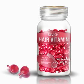 Hair care capsules (Color: Red)