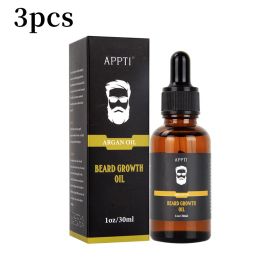 Men's Beard Growth Oil Forrest Gump Treatment (Option: 30ml APPTI Beard Growth Oil-3PCS)