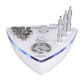 Diamond Miniature Dermabrasion Instrument Blackhead Removal Device Cutin Skinning Machine (Option: White-220V AU)