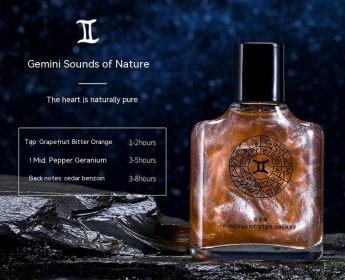 Perfume Long-lasting Light Perfume 12 Constellation Perfume Men And Women (Option: Gemini 50ml)
