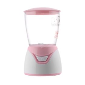 English Language Homemade Mask Machine Cross-border Explosive Automatic (Color: pink)