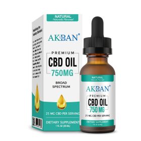 Plant Quenched CBD Essential Oil With High Concentration And Purity (Option: 750mg)