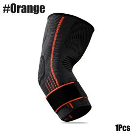 Outdoor Basketball And Tennis Protective Gear For Cycling (Option: Orange-1PCS-XL)