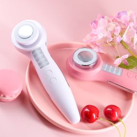 Beauty Instrument Household Facial Massage Cleansing Method Import Lifting And Tightening (Option: White-Chinese)